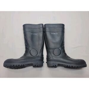 BOGS Men’s Classic Mid Waterproof Boots Black, Size 7